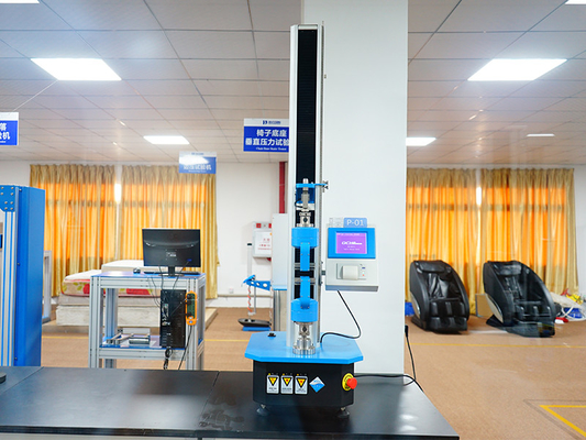 Mesin Penguji Kekuatan Kain Otomatis Tester Tarik Tekstil Kontrol Komputer Mikro